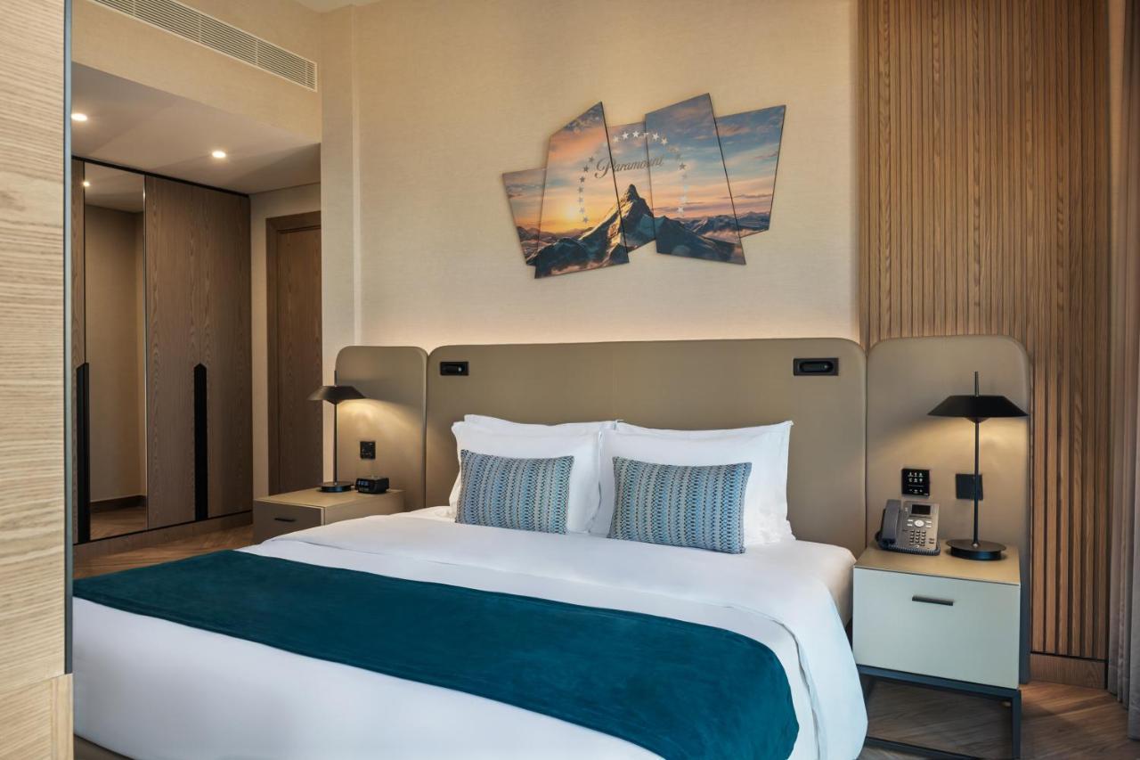 Paramount Hotel Midtown Dubaï Extérieur photo A bedroom at the hotel
