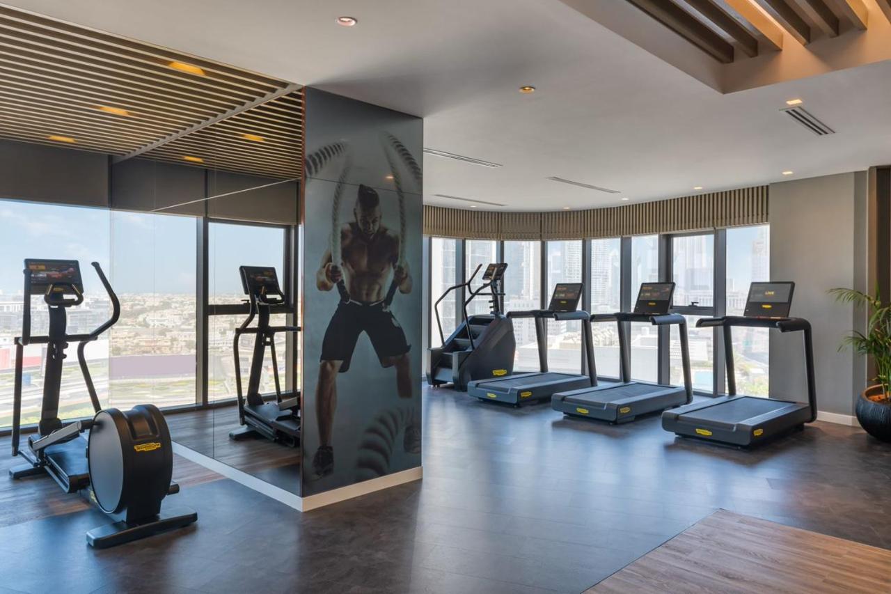 Paramount Hotel Midtown Dubaï Extérieur photo The gym at the hotel